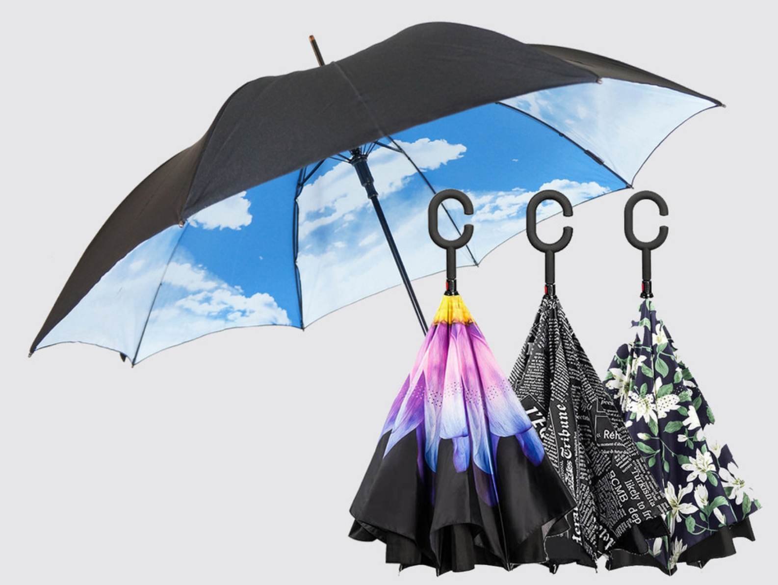 まじヤバくないっすか？なんですかこの傘？2016年最高の発明高機能ナノコーティング付き逆さ傘Suprellaがすごい！